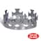 Beistle Silver Plastic Jeweled King's Crowns, 2ct.